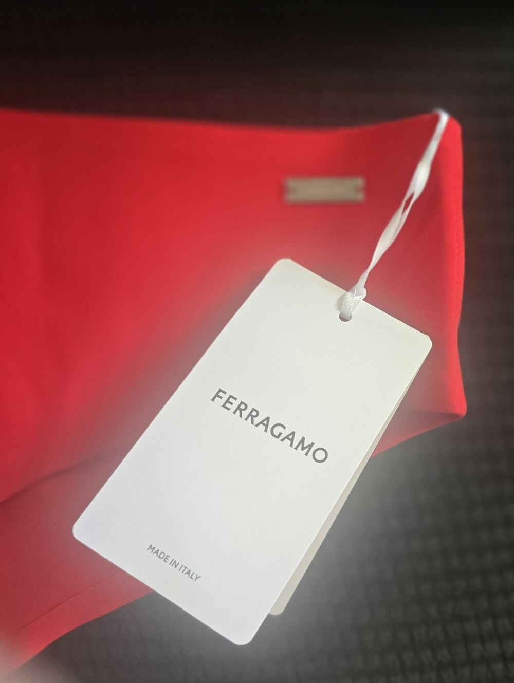 NWT Authentic Salvatore Ferragamo Red Bikini Set - Two Piece Swimwear L $890 - Picture 7 of 10
